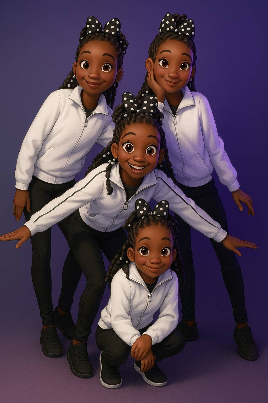 As 5 Elenco - Nossa chegada